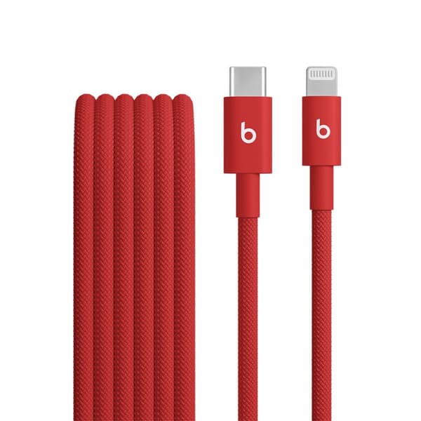 Apple Beats USB-C–Lightning-kaapeli, 1,5 m – punainen