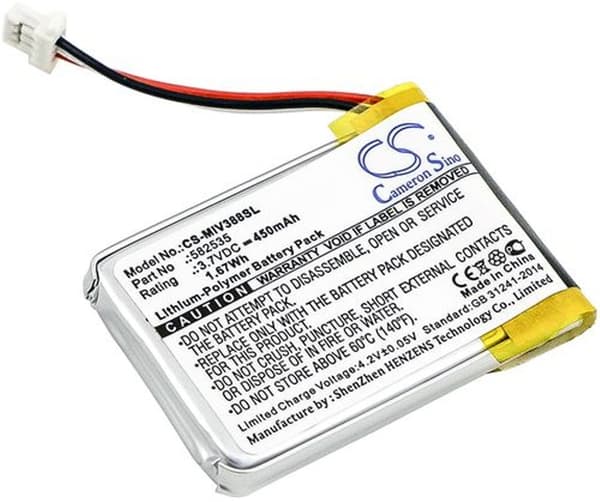 Batteri til Mio Mivue 388 osv.