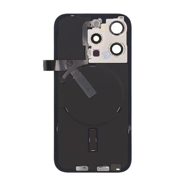 iPhone 15 Pro Bagglas Komplet OEM - Titanium Hvid