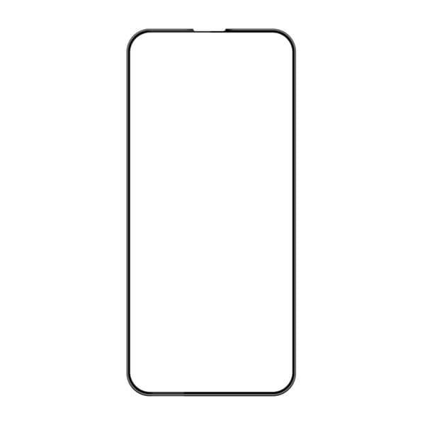 Näytönsuoja karkaistu lasi iPhone 16 Pro Max - Musta - bulk