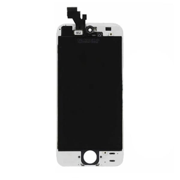 iPhone 5 LCD-skærm renoveret - hvid