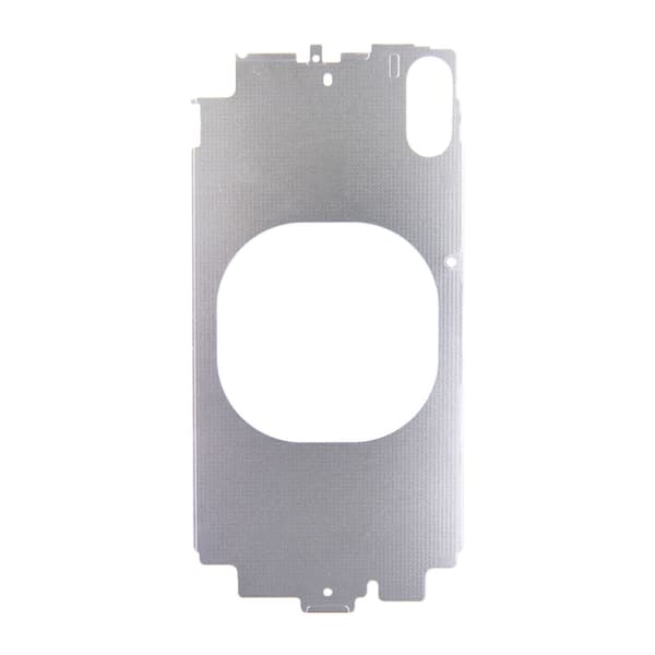 iPhone X Metalplade til Bagside og Bagglas