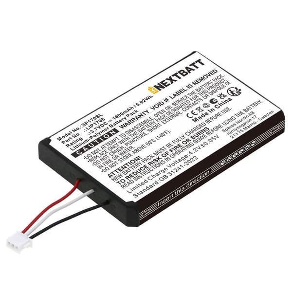 Batteri til Sony PS5 DualSense osv.