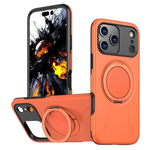Apple iPhone 17 Pro MagSafe Kickstand Cover - Orange