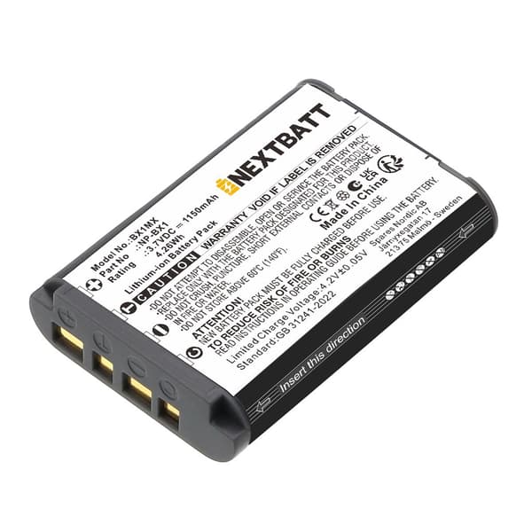 Batteri til batteri til Sony NP-BX1