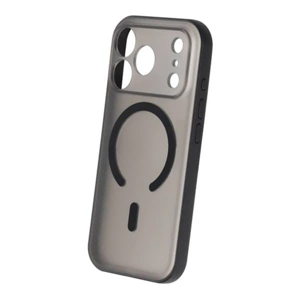 Slankt MagSafe-cover med kamerabeskyttelse til iPhone 17 Pro Max - Sort