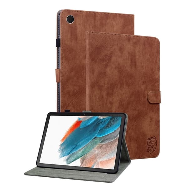 Samsung Galaxy Tab A11 Plus Skal med tryck - Brun