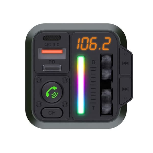 Rvelon Bluetooth FM Sändare MT04B