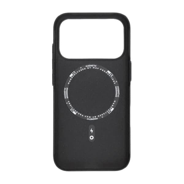 Bølget Cover med Magsafe til iPhone 17 Pro - Sort