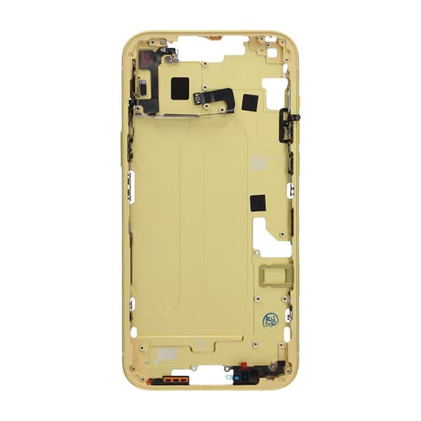 iPhone 14 Plus Mellemramme med smådele OEM - Gul