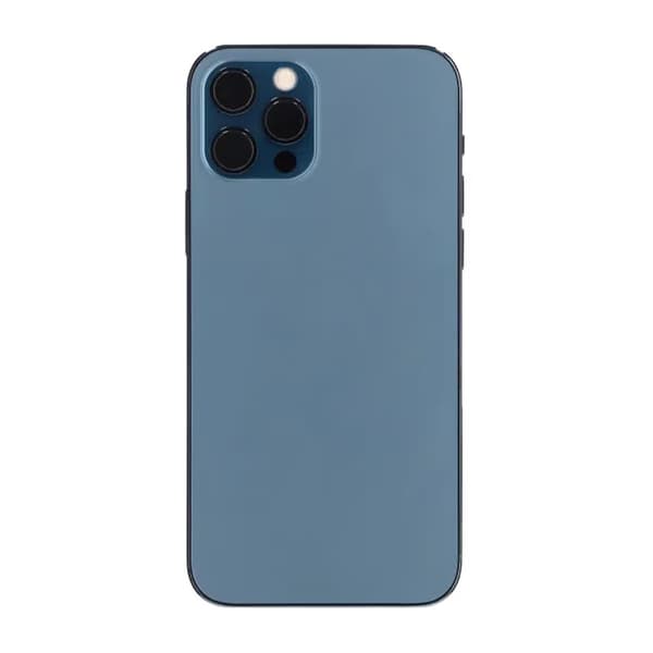 iPhone 12 Pro Bagcover Komplet OEM Blå Med Smådele