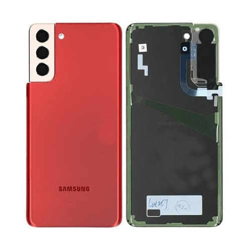 Samsung Galaxy S21 Plus 5G Bagside Med Tape - Phantom Red