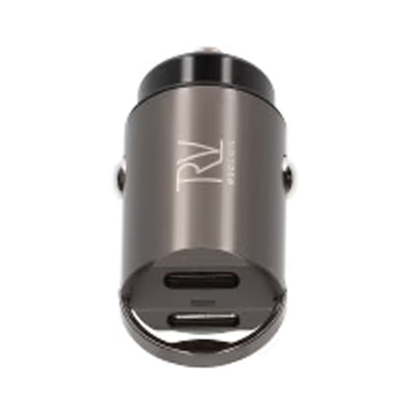 Rvelon 35W Dobbelt USB C PD3.0 Biloplader