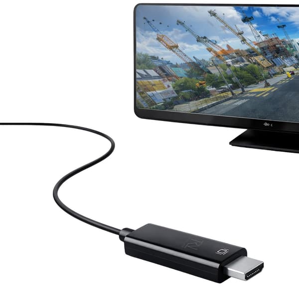 Rvelon USB-C til HDMI 1.4 kabel 4K - 1 meter med chipset