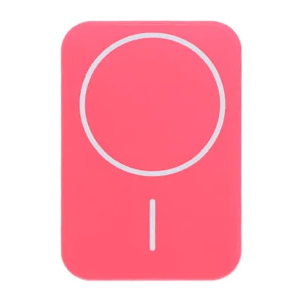 MagSafe Silicone Suction Cup Phone Mount Rose Red