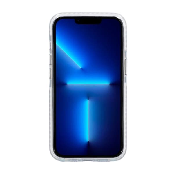 Model reflekterende farve Magnetisk etui til iPhone 13 Pro Blå