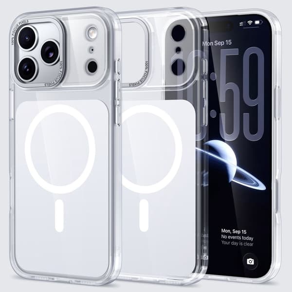 iPhone 18 Pro Max/17 Pro Max MagSafe Cover - Sølv