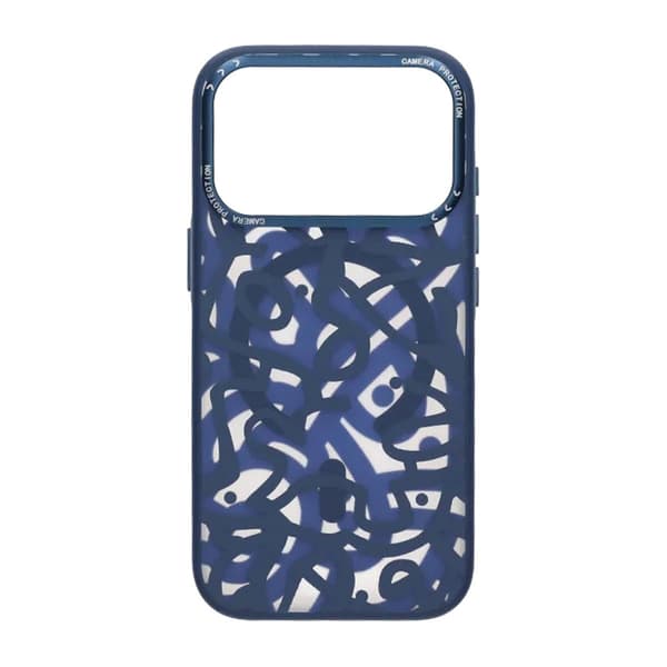 Graffiti Craft MagSafe Case For iPhone 17 Pro Blue