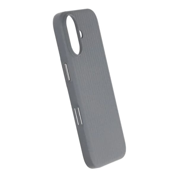 Aaltopahvikuori Magsafella iPhone 17:lle - Harmaa