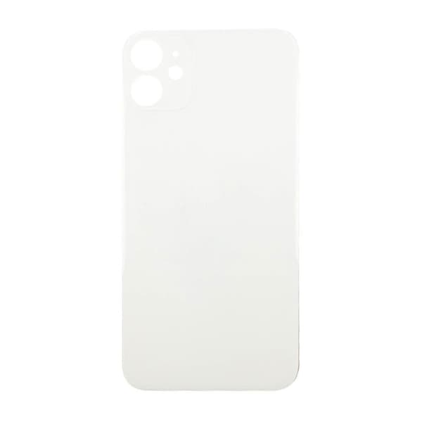 iPhone 11 Bagglas med Klæbebånd - Hvid