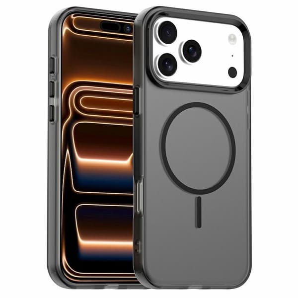 iPhone 18 Pro/17 Pro MagSafe -kuori - Musta