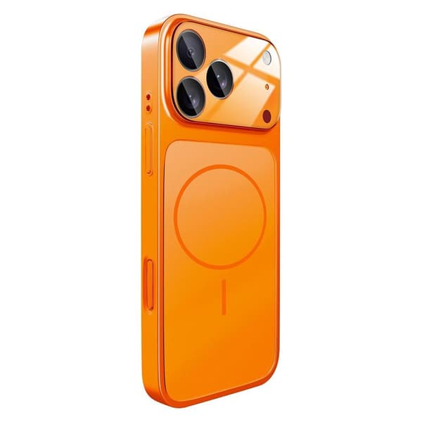 iPhone 17 Pro Max Stødsikkert MagSafe Cover - Orange