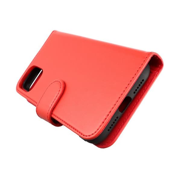 iPhone 11 Plånboksfodral Magnet Rvelon - Röd