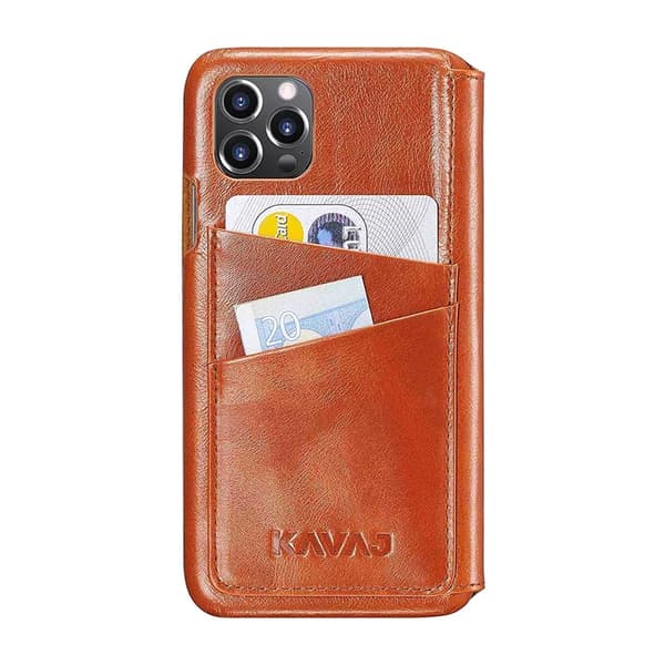 KAVAJ iPhone 12 Pro Max Cover Dallas Brun