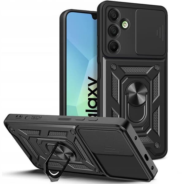 Tech-Protect CamShield Pro Skal för Samsung Galaxy A17 - Svart