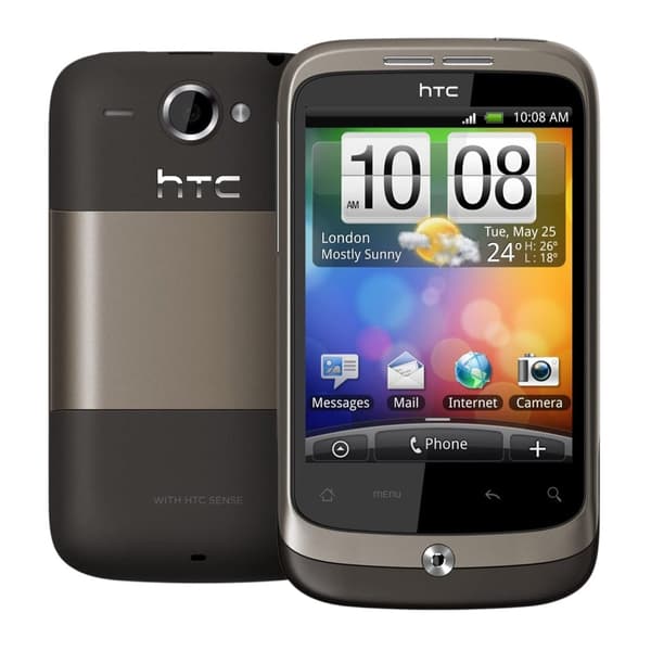 Brugt HTC Wildfire 512MB Brun - Brugt stand