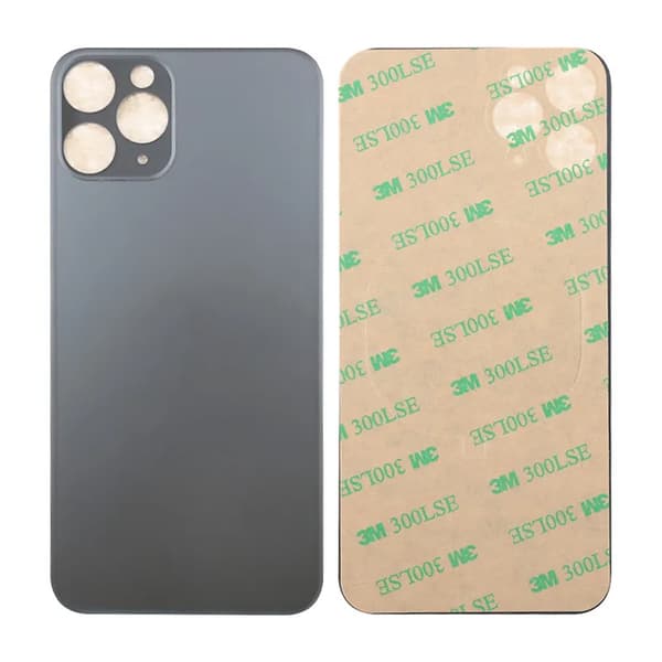 iPhone 11 Pro takalasi teipillä - Musta