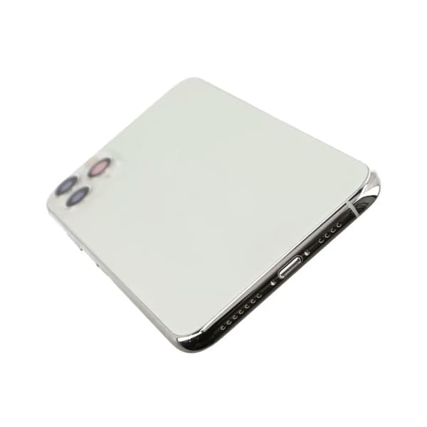 iPhone 11 Pro Back Cover Complete OEM  Silver With Small Parts