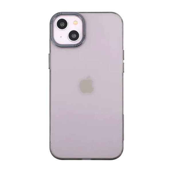 iPhone 14 Plus Mobilskal - Frostat Svart