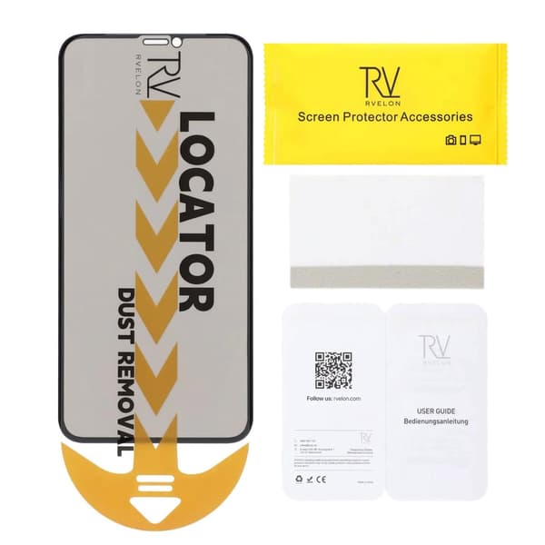 Screen Protector iPhone 11/XR - Privacy Full Cover Tempered Glass RV no frame 20 pcs bulk