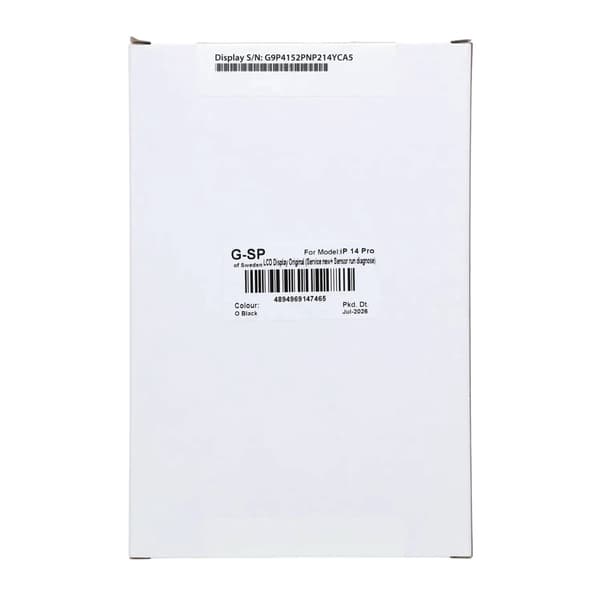 iPhone 14 Pro LCD-skærm Original (Service ny+ Sensor kør diagnose)