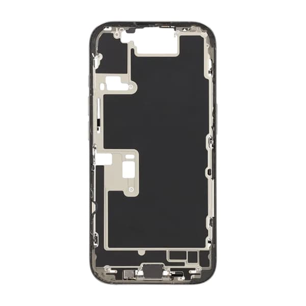 Mellemramme med smådele til iPhone 16 Pro - Naturlig Titanium OEM