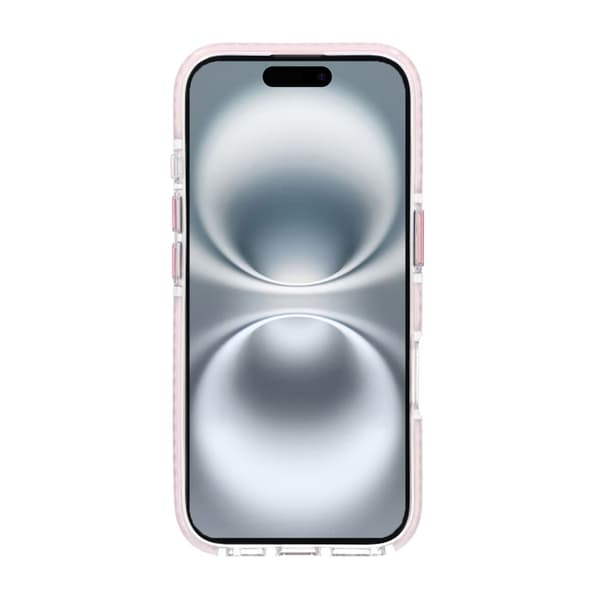 iPhone 16 Plus Mobilcover Magnet Dobbelt Beskyttelse - Pink