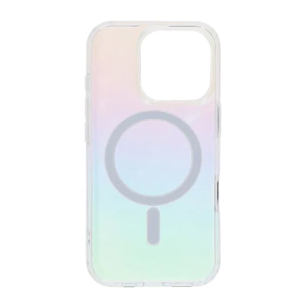 TPU cover med Magsafe til iPhone 16 Pro - Iriserende