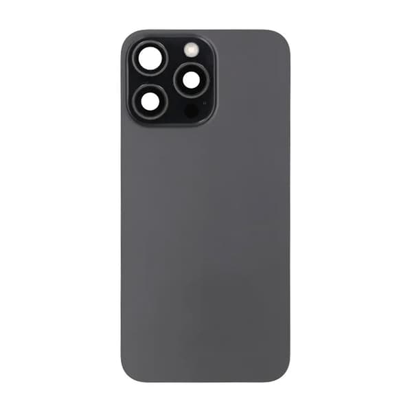 iPhone 15 Pro Max Bagcover Glas Original Sort