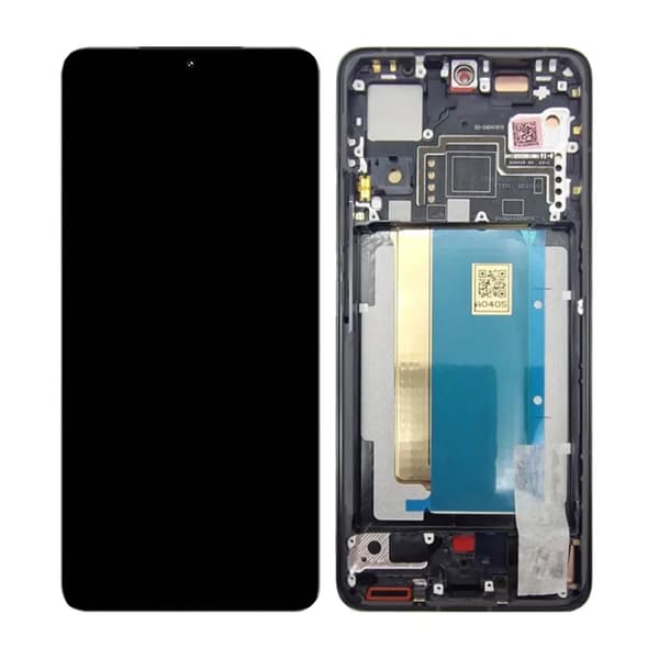 Xiaomi POCO F6 Pro Skærm med Ramme - Sort