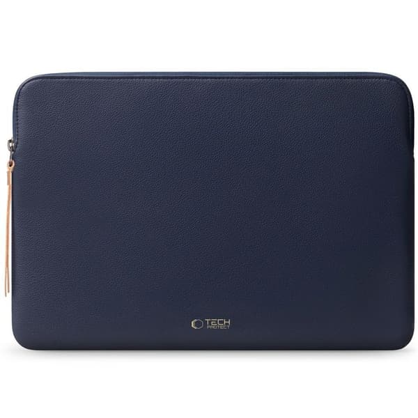 Tech-Protect Fleece laptopväska 13-14\" – Blå