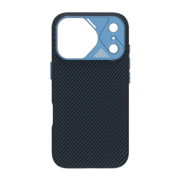 Amru Water Print Phone Case - iPhone 17 Pro Max Blue