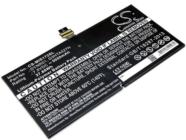 Akku Microsoft Surface Pro 4:lle, Microsoft 1724, jne.
