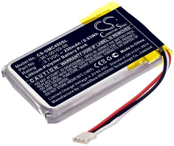 Batteri til Garmin DashCam 45 osv.