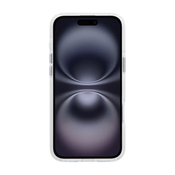 Model reflekterende farve Magnetisk etui til iPhone 16 Plus Blå