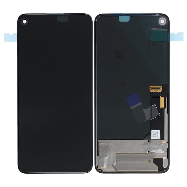 Google Pixel 4A -näyttö alkuperäisellä LCD-näytöllä - Musta