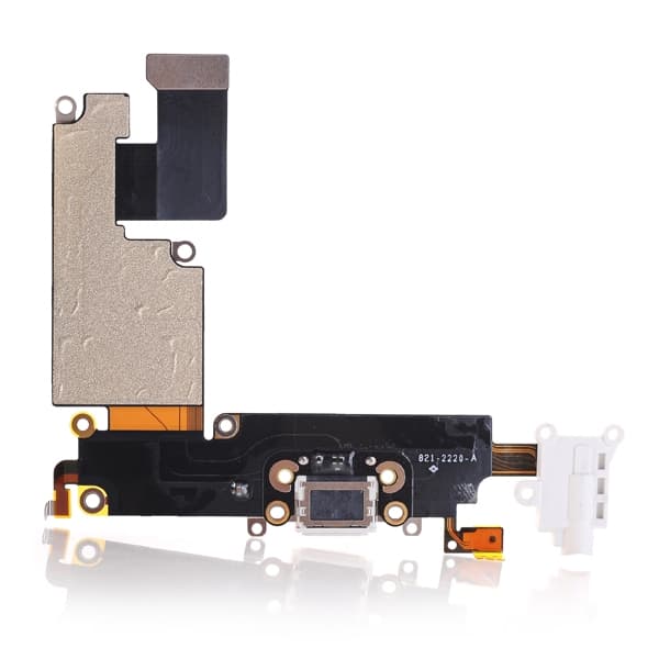 iPhone 6 Plus Opladningsstik Flexkabel - Hvid