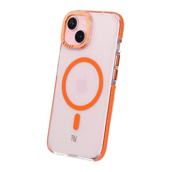 Rvelon Piaget Magnetisk Etui Til iPhone 15 Orange