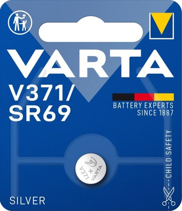 VARTA Silver Coin knapcellebatteri V371 / SR69