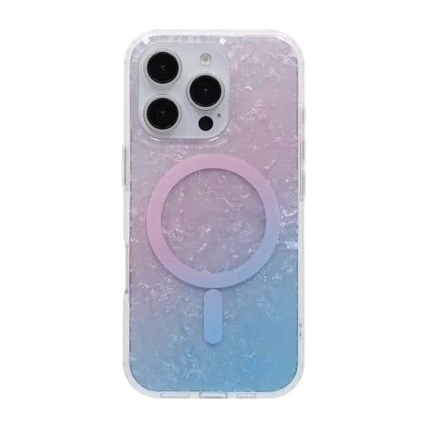 Dreamy Ocean MagSafe Phone Case For iPhone 16 Pro Max Pink